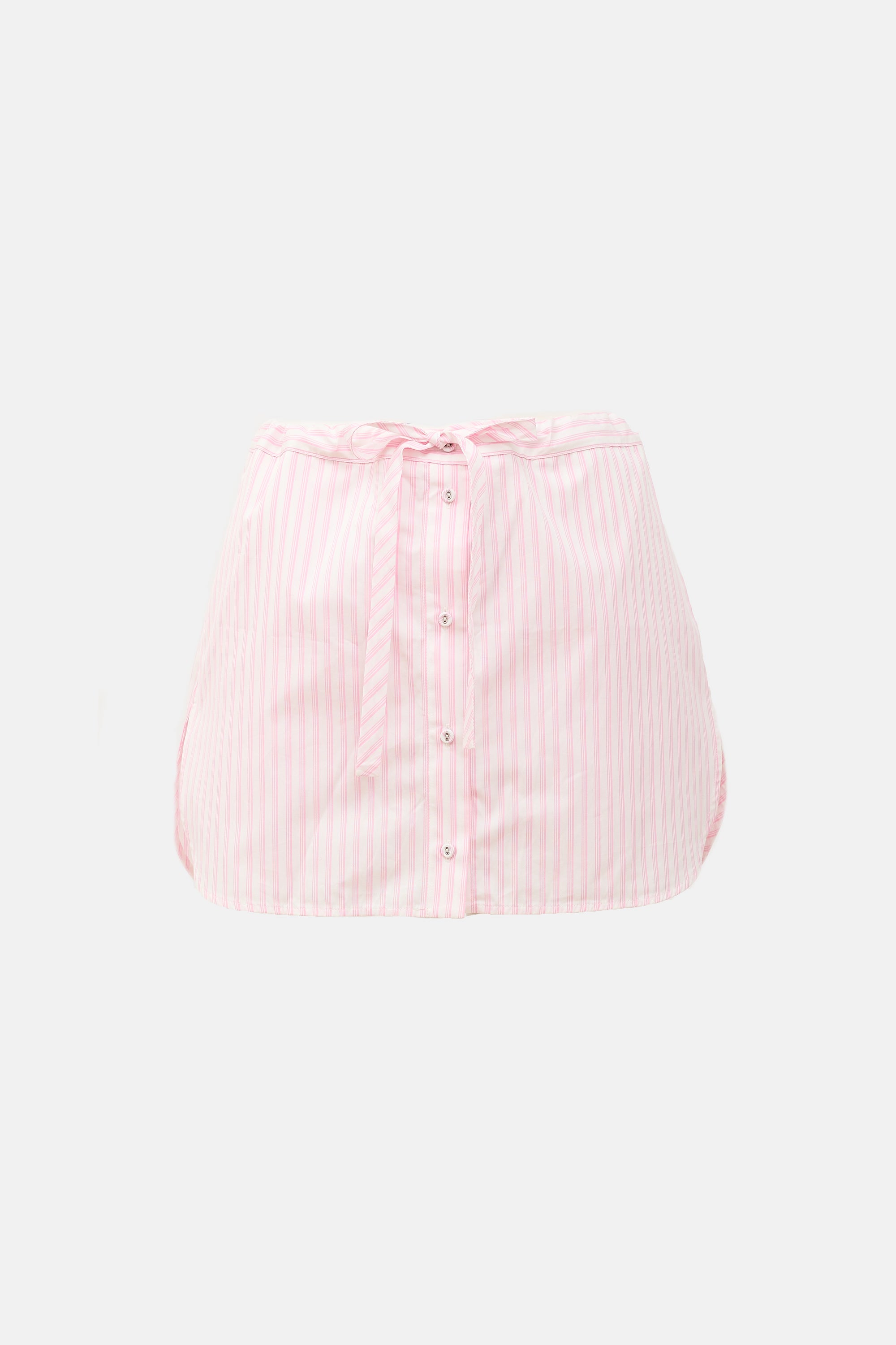 Victoria Beckham Poplin Striped Skort