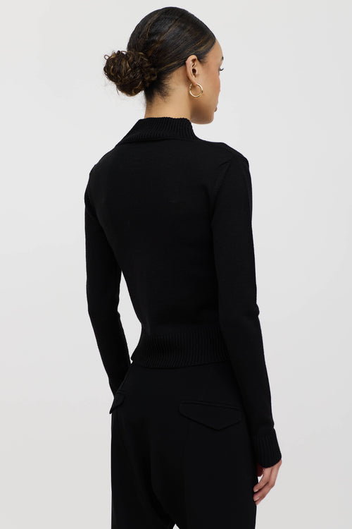 Vivienne Westwood Wool Knit V-Neck Sweater