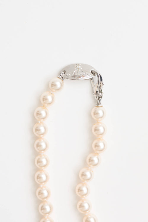 Vivienne Westwood Westwood Long Calista Pearl Necklace
