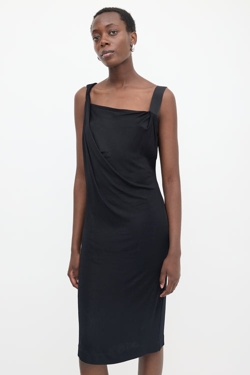 Vivienne Westwood Anglomania Draped Jersey Dress