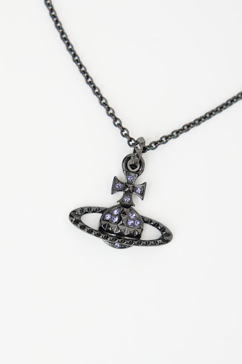 Vivienne Westwood Embellished Orb Necklace