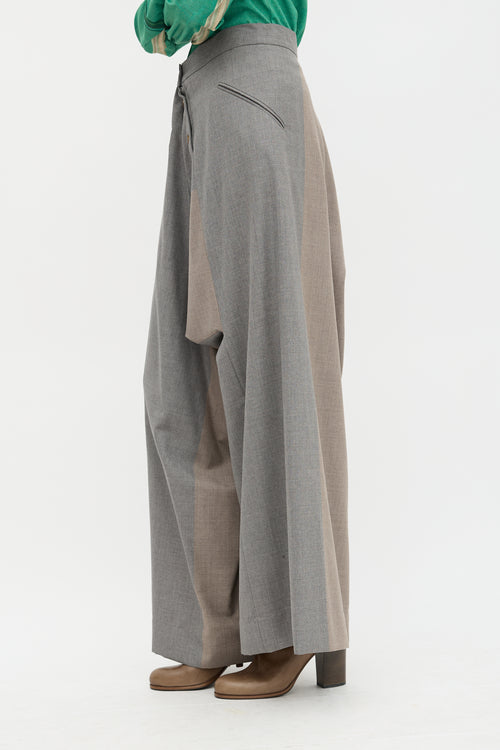 Vivienne Westwood Red Label Wool Draped Trouser