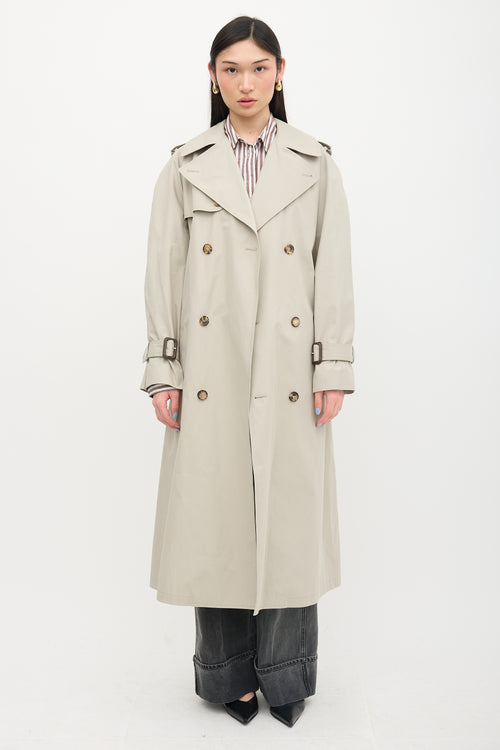 WARDROBE.NYC Classic Trench Coat