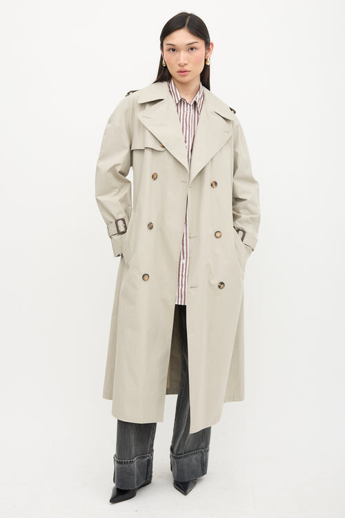 WARDROBE.NYC Classic Trench Coat