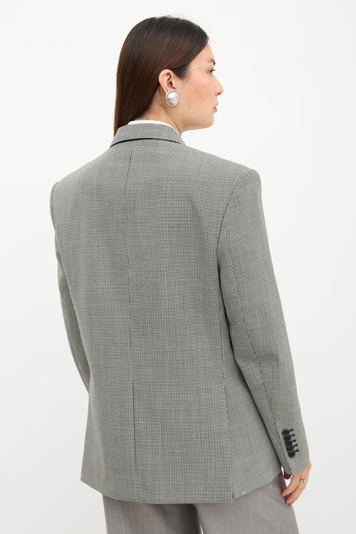 WARDROBE.NYC Wool Houndstooth Blazer
