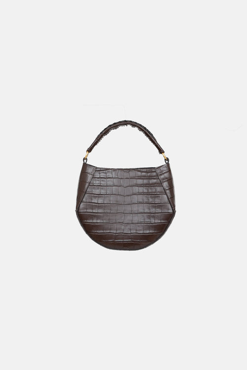 Embossed Faux Leather Bag