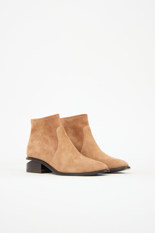 Alexander Wang Suede Kori Ankle Boot