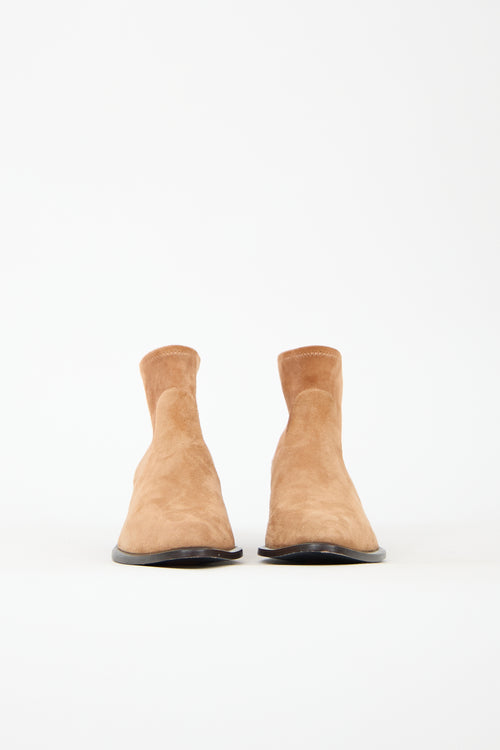 Alexander Wang Suede Kori Ankle Boot