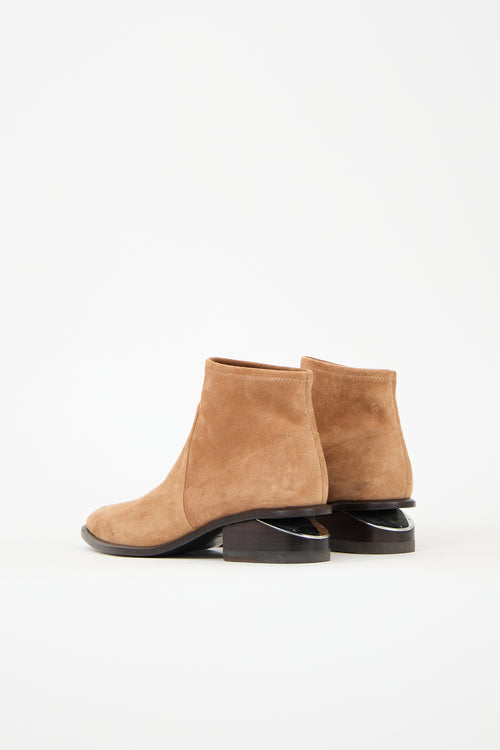 Alexander Wang Suede Kori Ankle Boot