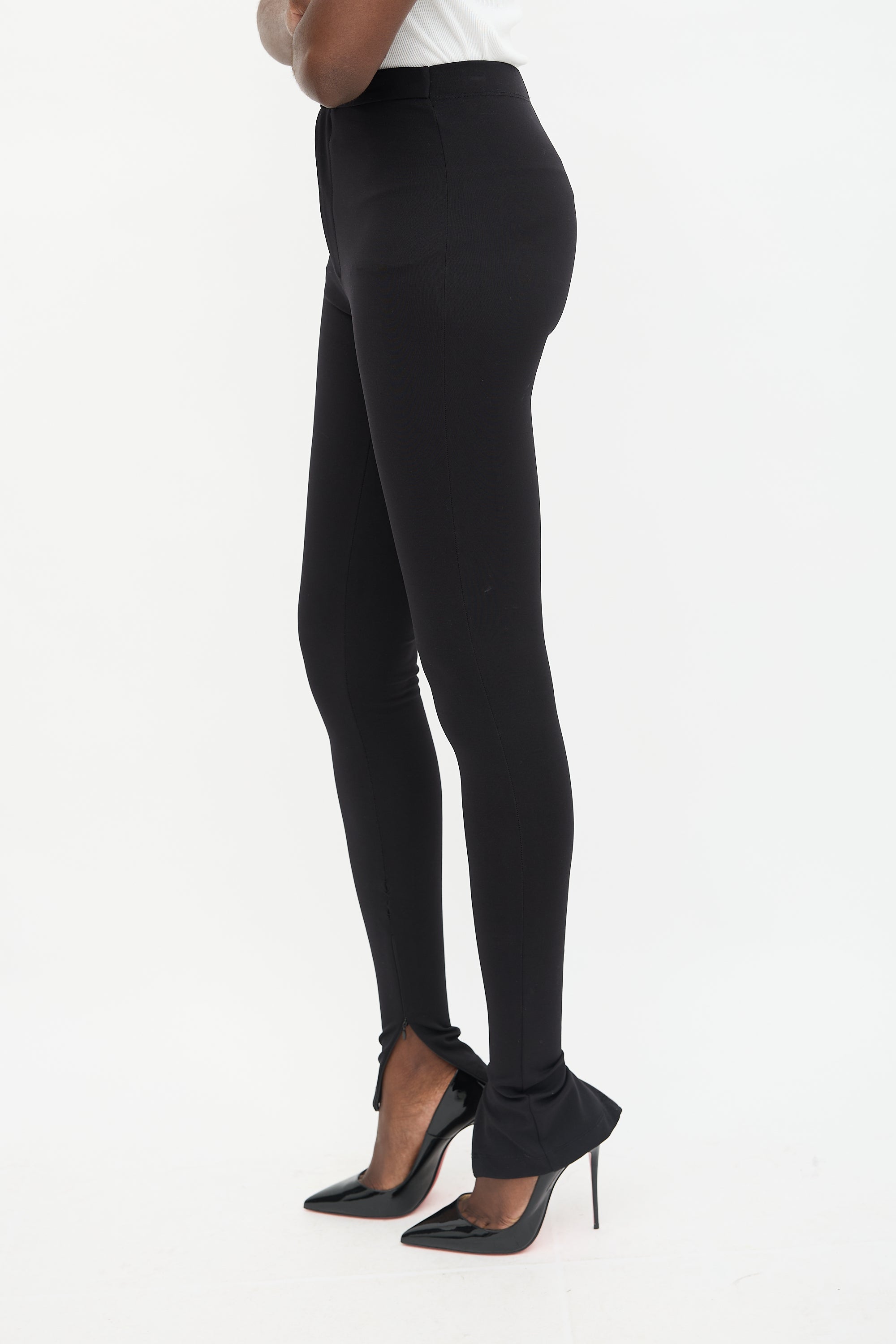 Wardrobe NYC Zip Legging