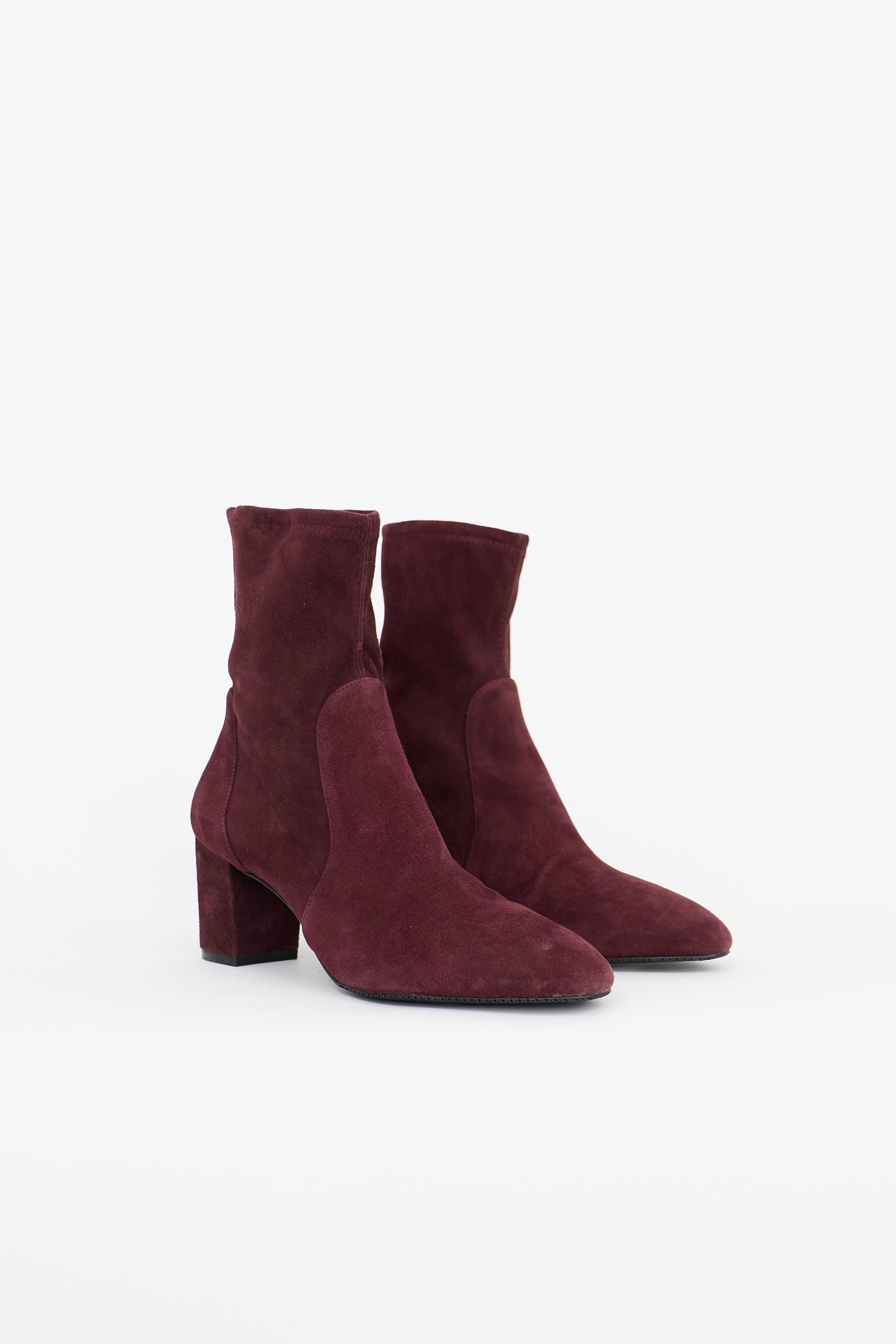 Stuart Weitzman Suede Yuliana Ankle Boot