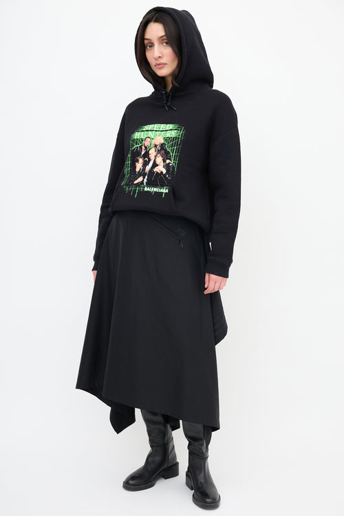 Y-3 Three Stripe Handkerchief Skirt