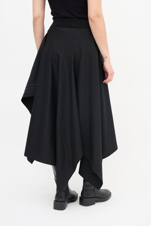 Y-3 Three Stripe Handkerchief Skirt
