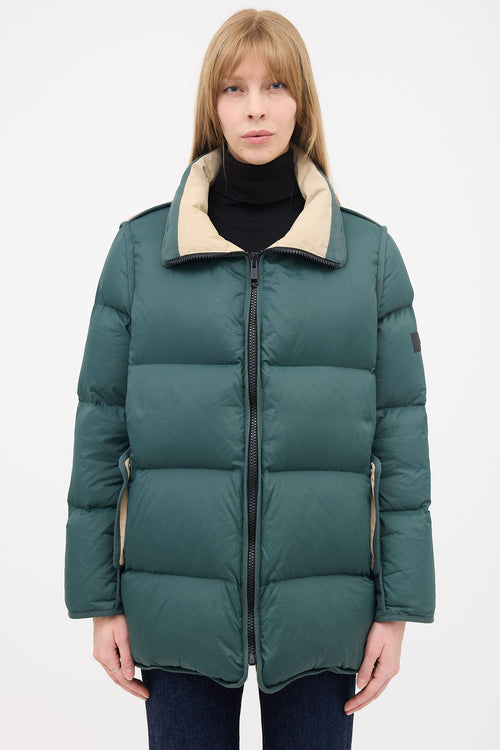 Yves Salomon Ys ARMY Down & Shearling Coat