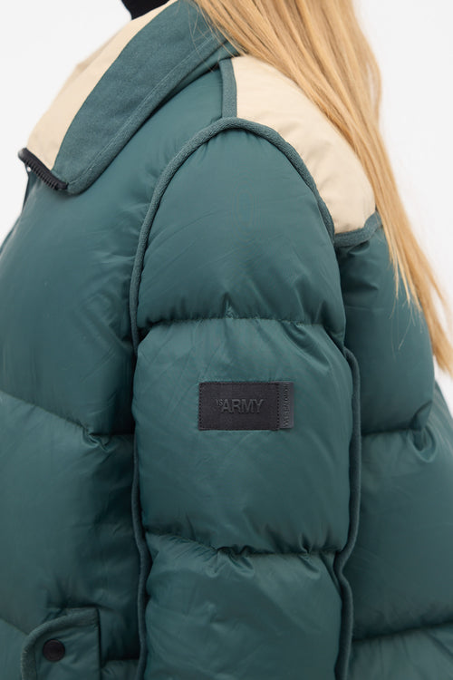 Yves Salomon Ys ARMY Down & Shearling Coat