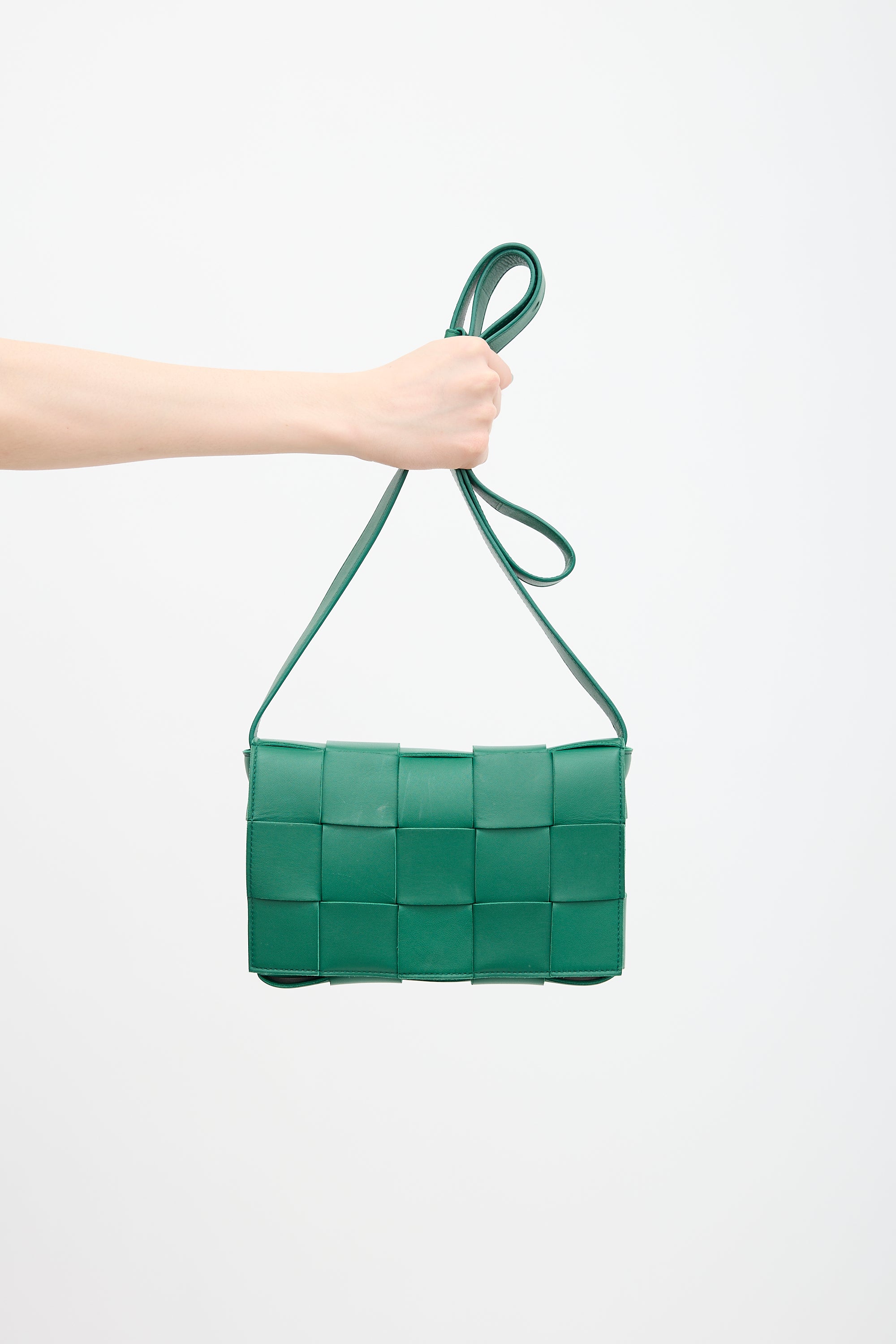 Bottega Veneta Leather Cassette Bag