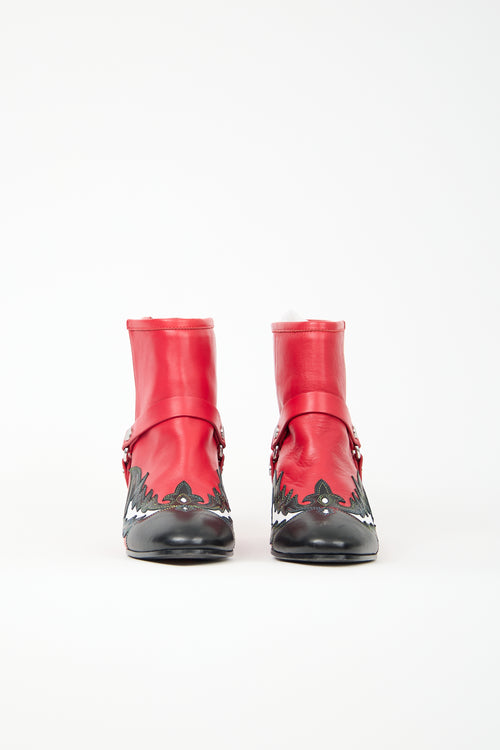 Zadig & Voltaire Leather Trouble Flame Boot