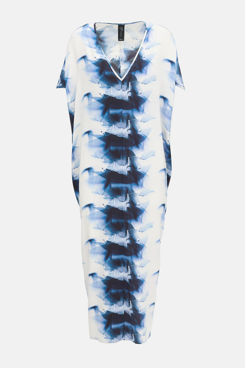 Zero Maria Cornejo Silk Printed Dress