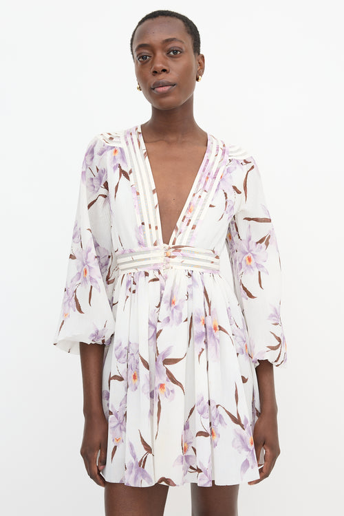 Zimmermann Plisse Corsage Dress