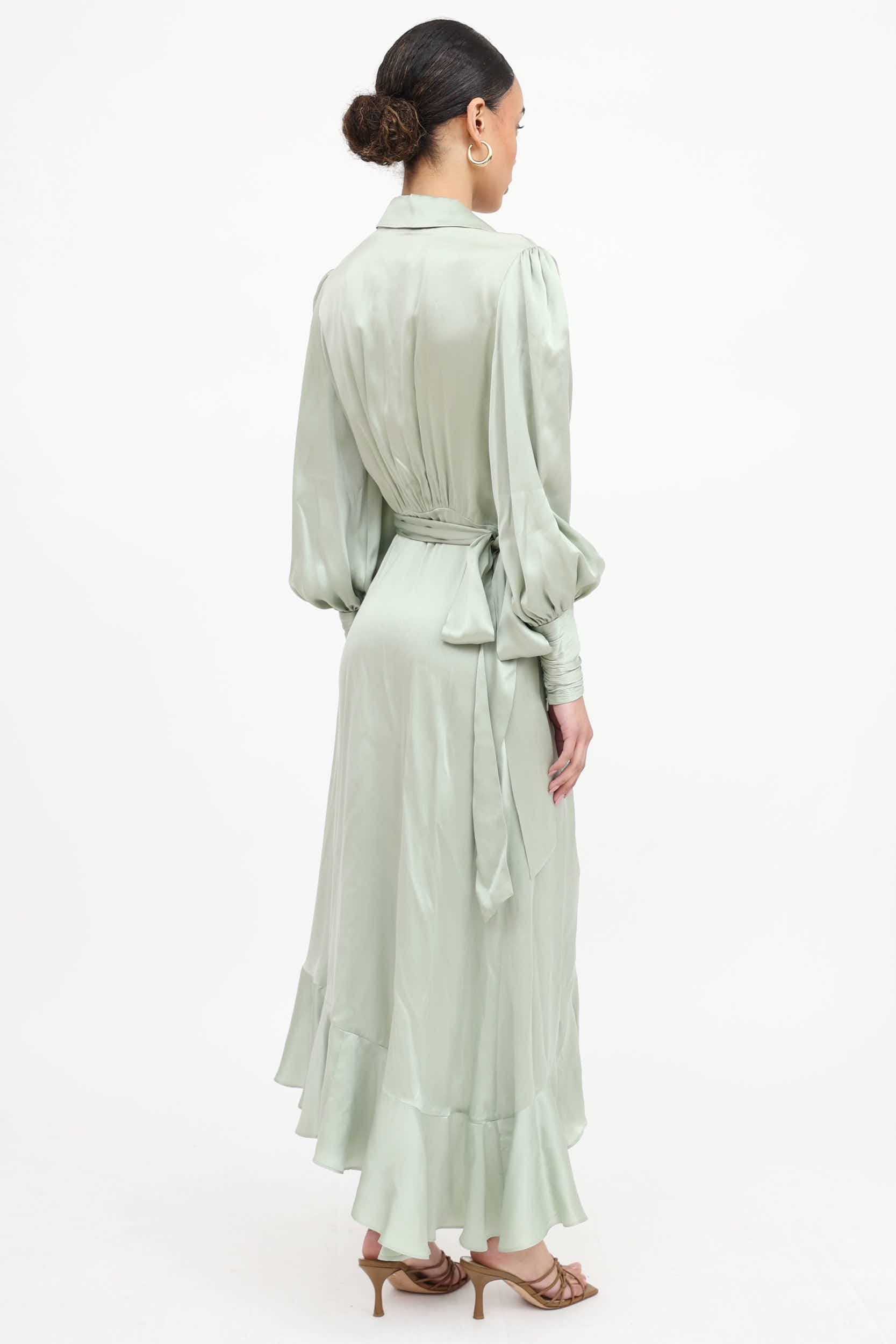 Silk Wrap Dress