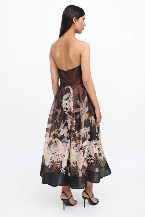 Zimmermann Illuminate Strapless Dress