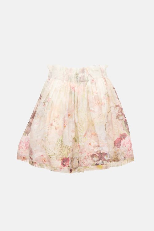 Zimmermann Linen & Silk Dancer Flip Skirt