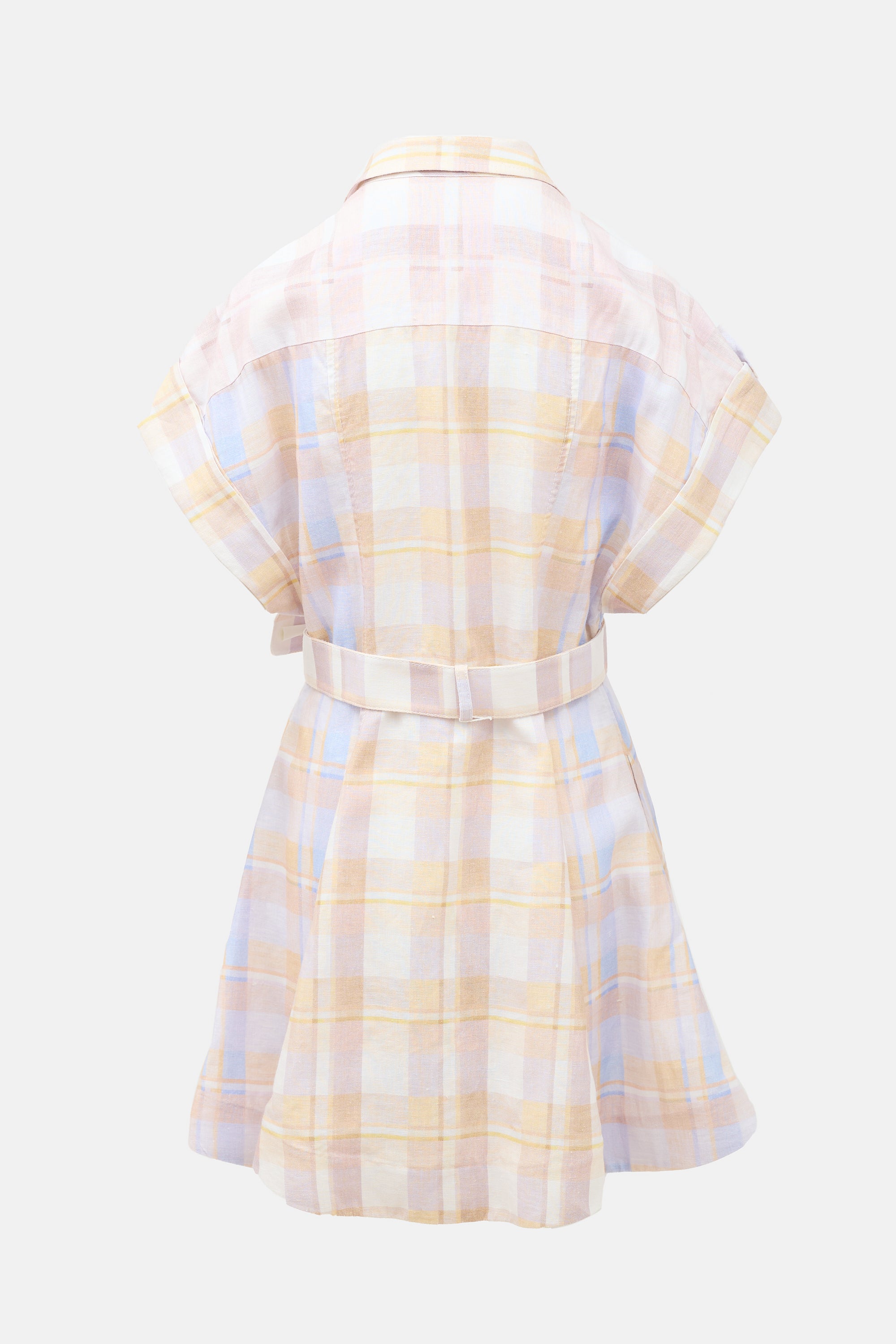 Zimmermann Linen Dancer Spliced Dress