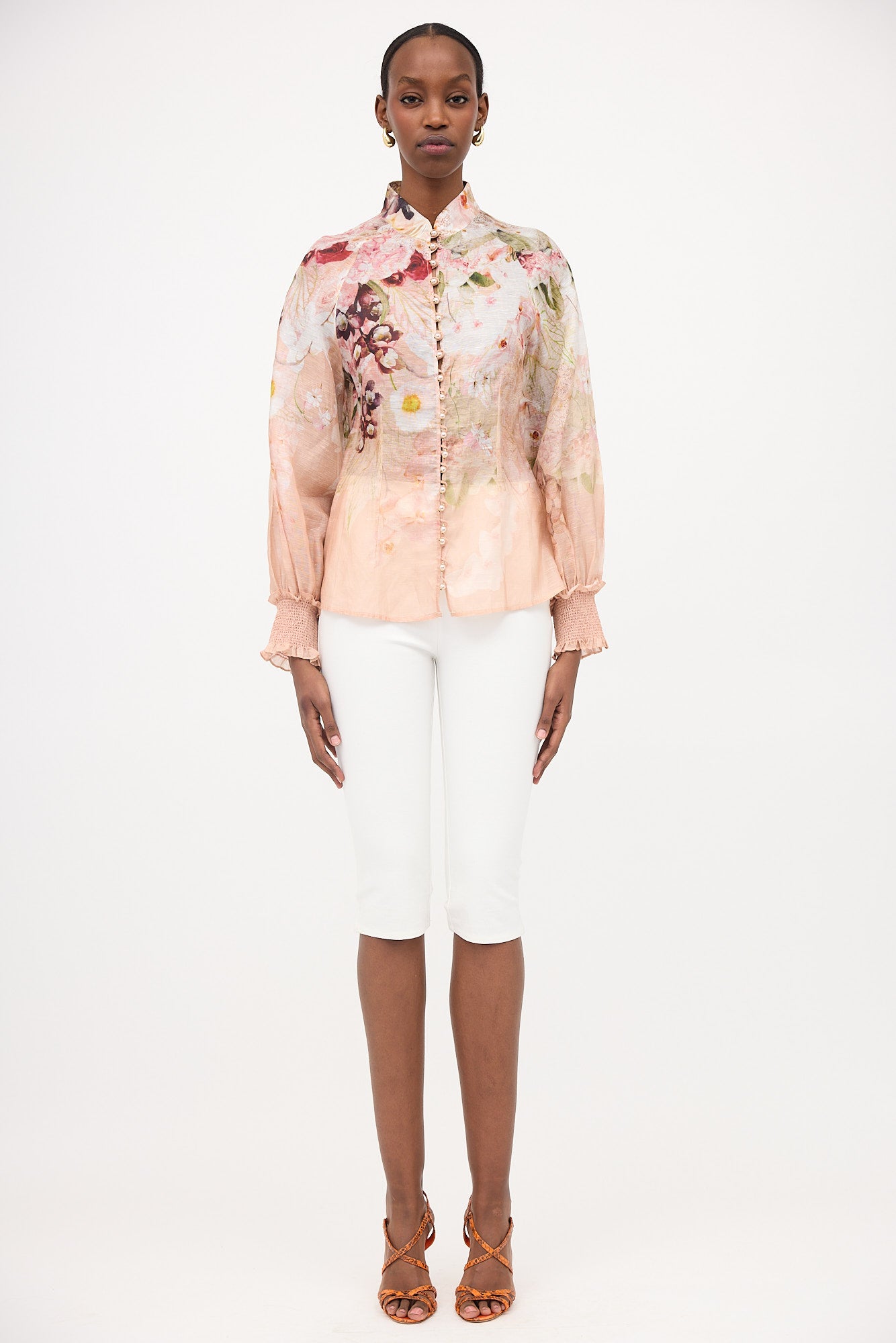 Zimmermann Linen & Silk Dancer Blouse
