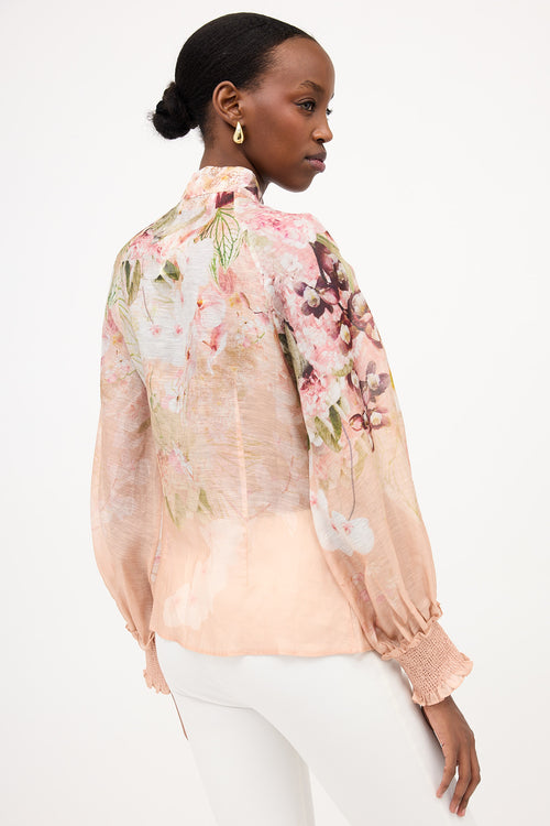 Zimmermann Linen & Silk Dancer Blouse