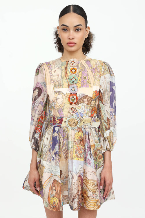 Zimmermann Kaleidoscope Dress