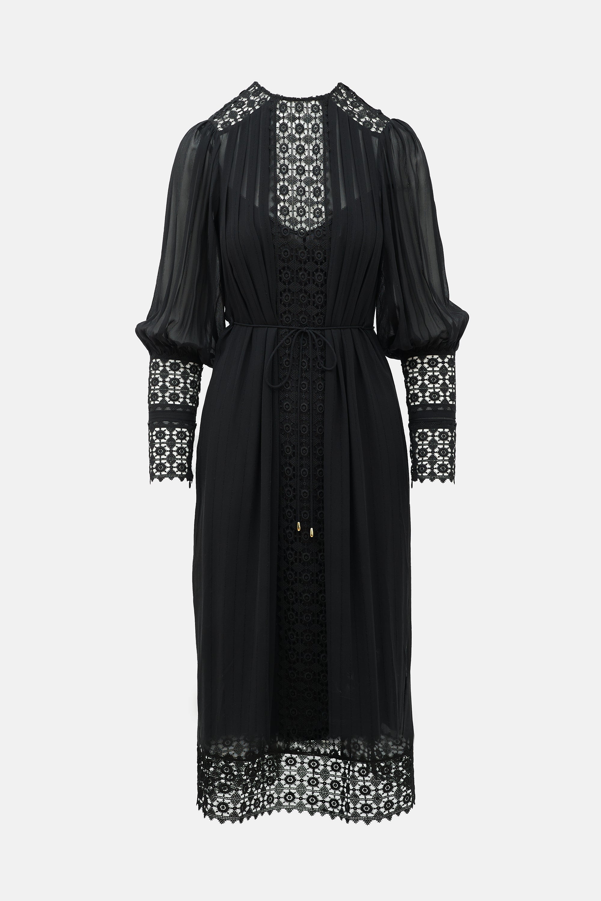 Zimmermann Silk Crochet Maxi Dress