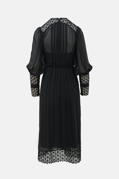Zimmermann Silk Crochet Maxi Dress