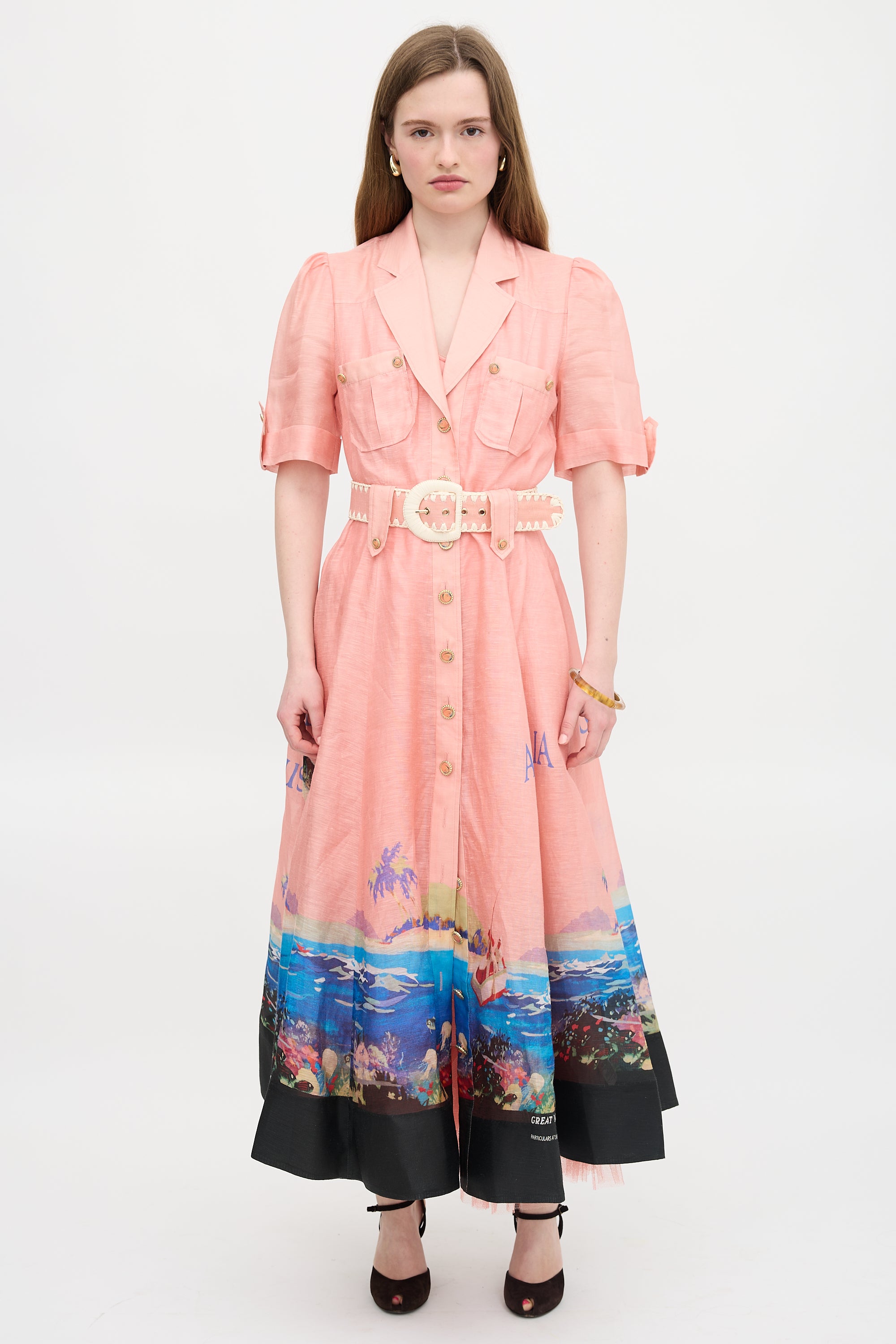 Zimmermann Silk & Linen Australia Dress
