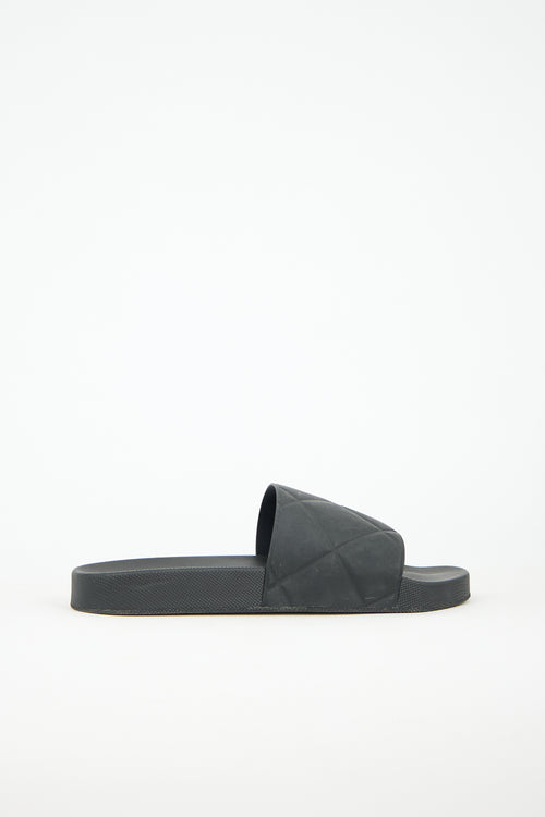 Bottega Veneta Rubber Quilted Slide