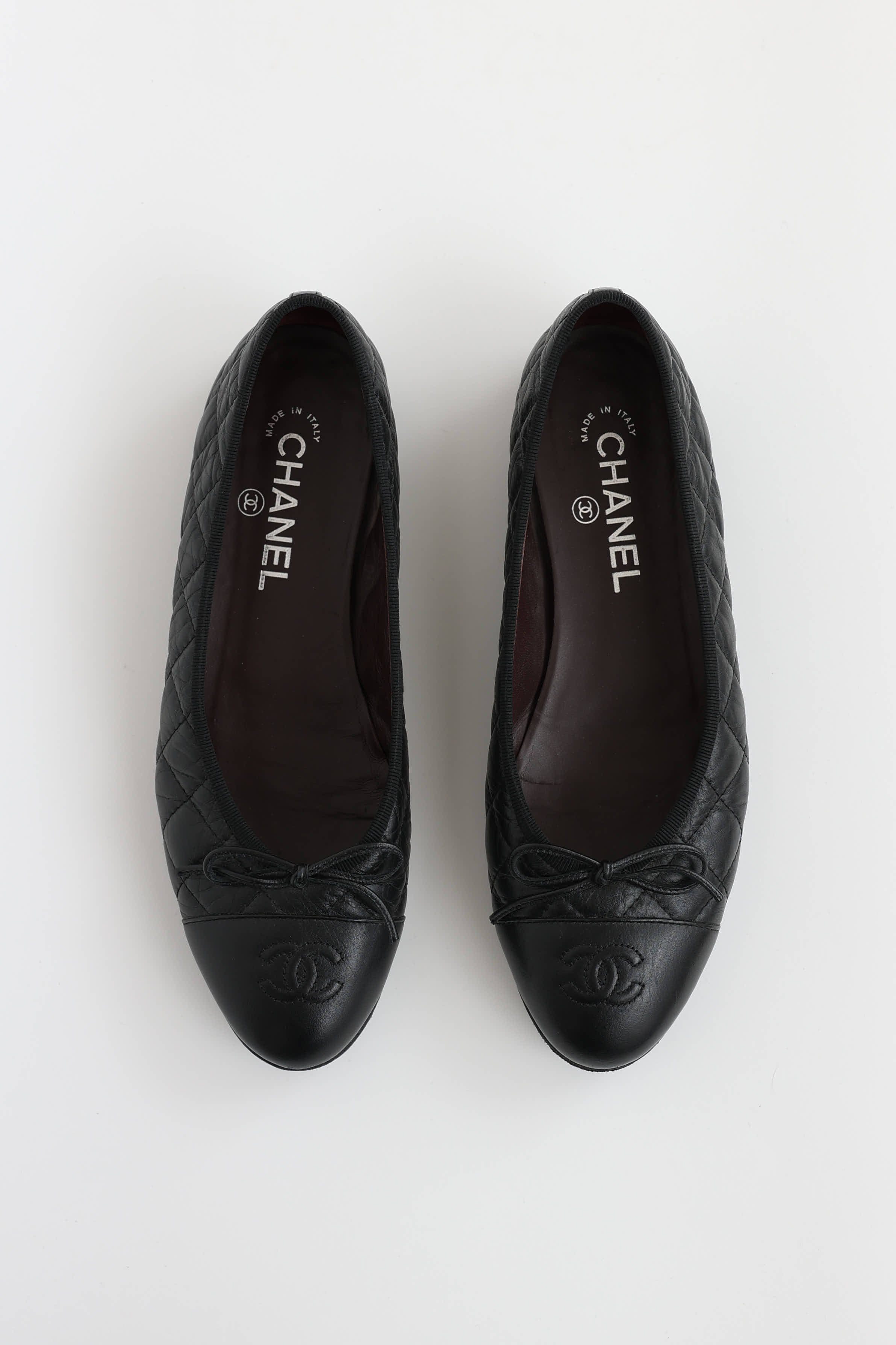 Chanel Quilted Ballet Flat