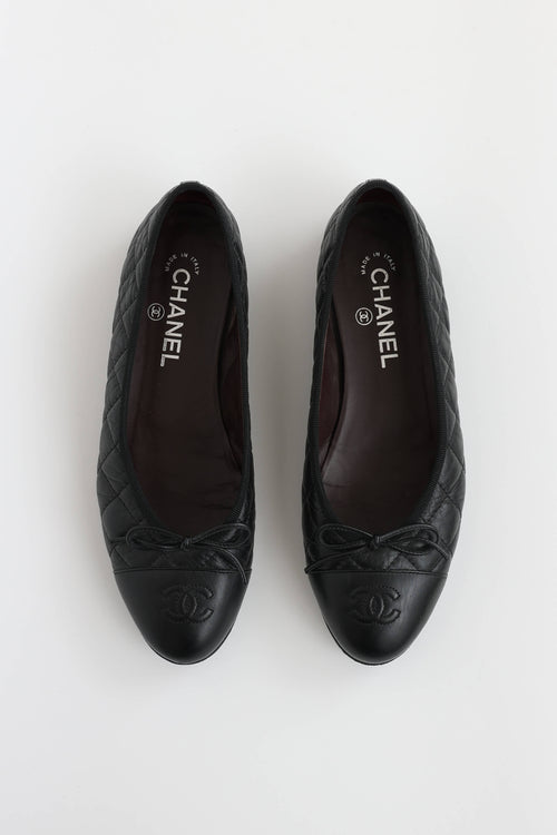 Chanel Quilted Ballet Flat