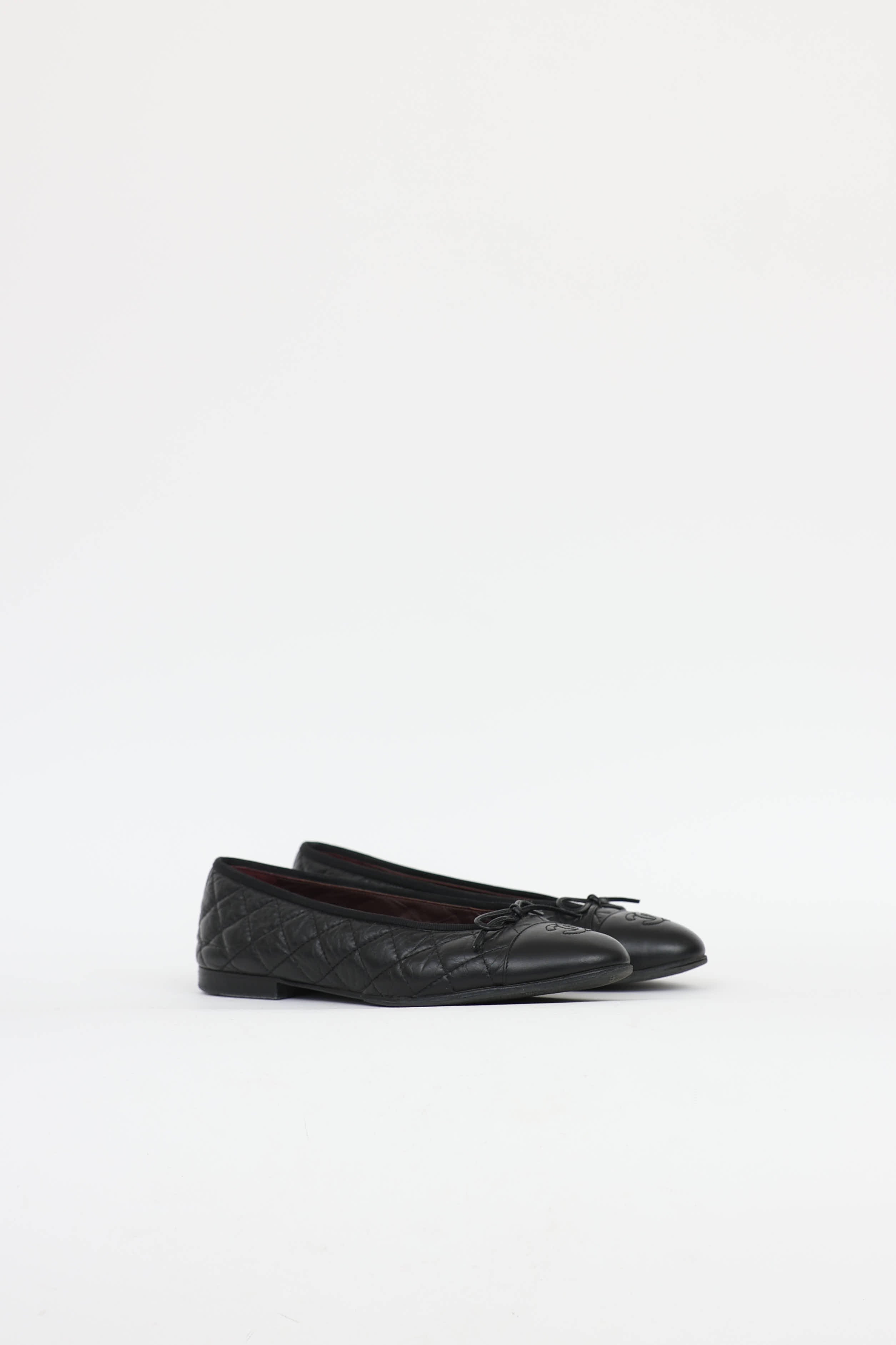 Chanel Quilted Ballet Flat