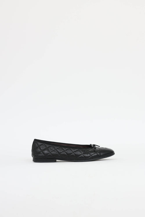 Chanel Quilted Ballet Flat