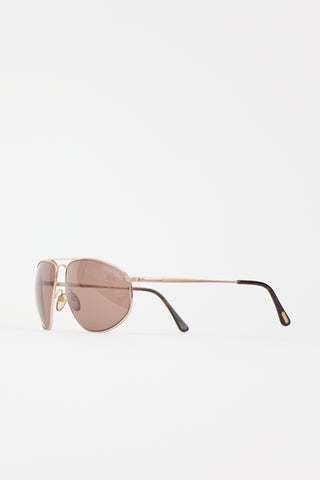 Tom Ford TF189 Nicholai Aviator Sunglasses