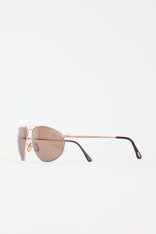 Tom Ford TF189 Nicholai Aviator Sunglasses