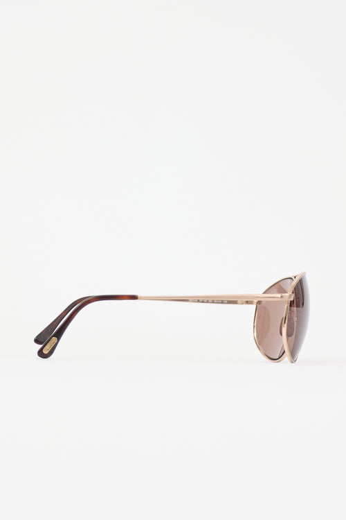 Tom Ford TF189 Nicholai Aviator Sunglasses