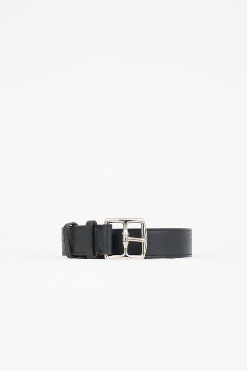 Hermès 2014 Leather Etriviere Belt