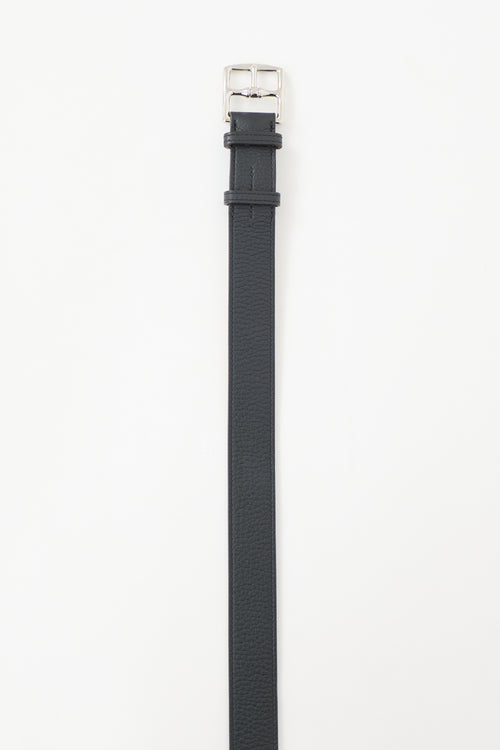 Hermès 2014 Leather Etriviere Belt