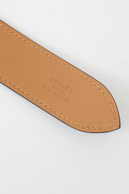 Hermès 2014 Leather Etriviere Belt