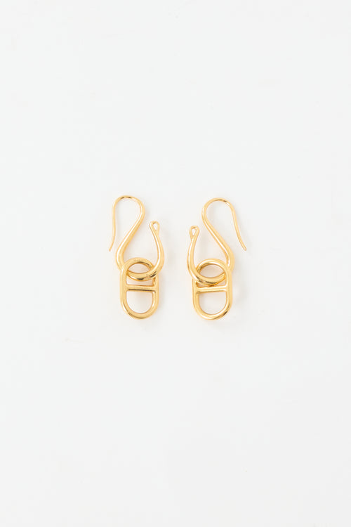 Hermès D'Ancre Dangle Earrings