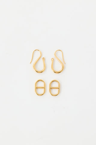 Hermès D'Ancre Dangle Earrings