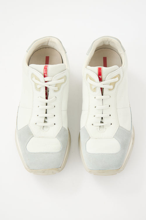 Prada Leather Sneaker