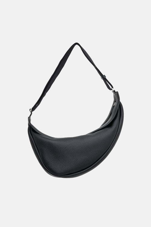 The Row Leather Large Slouchy Banana Bag
