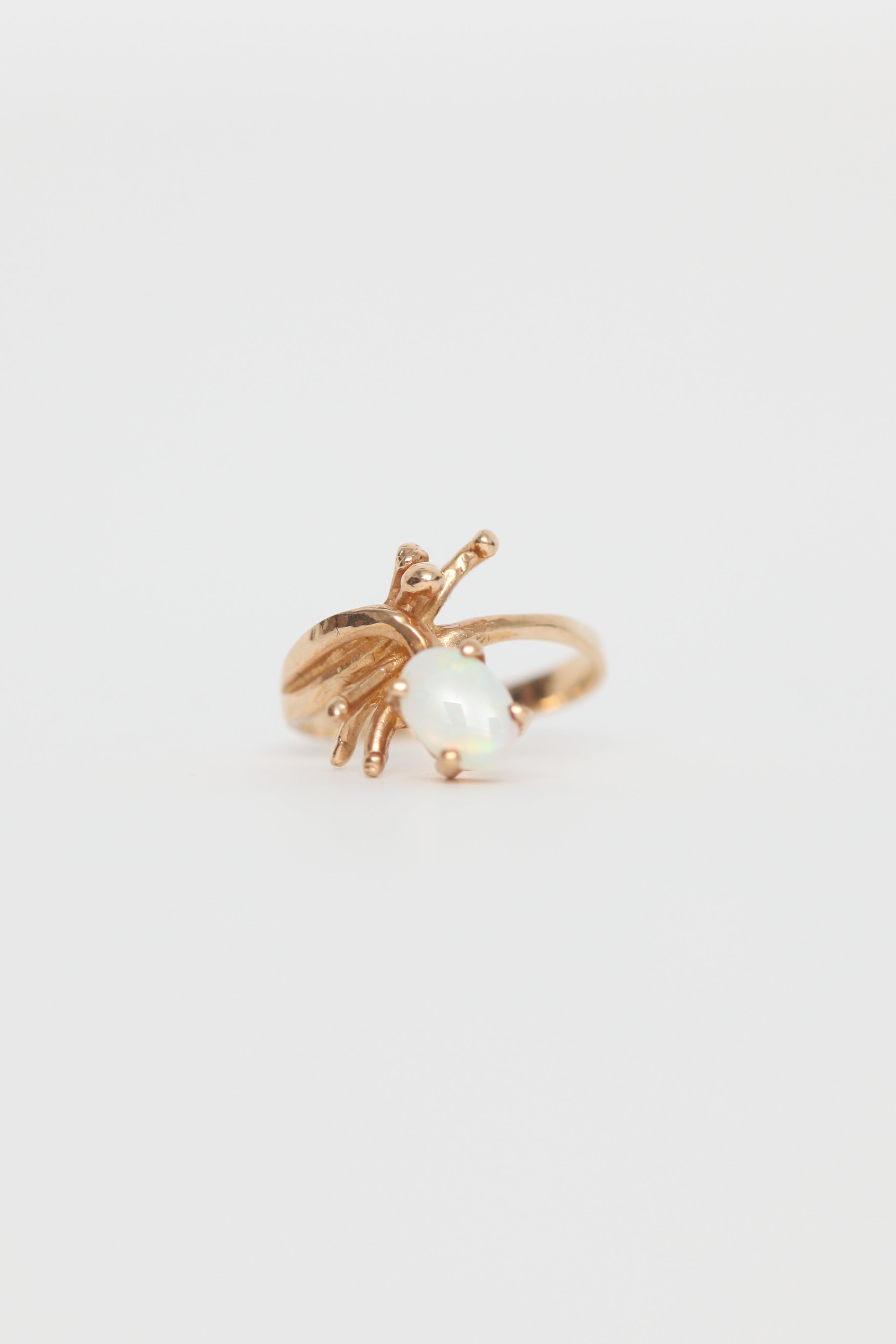 Fine Jewelry Yellow Gold Opal Ring