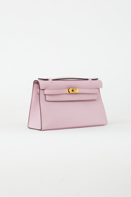 Hermès Pink Swift Mini Kelly Pochette